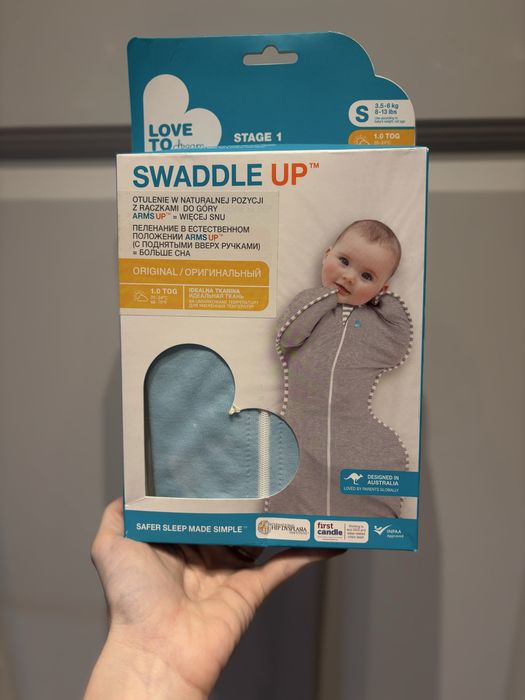 Love to Dream, Swaddle Up, otulacz, śpiworek, etap 1, TOG 1.0