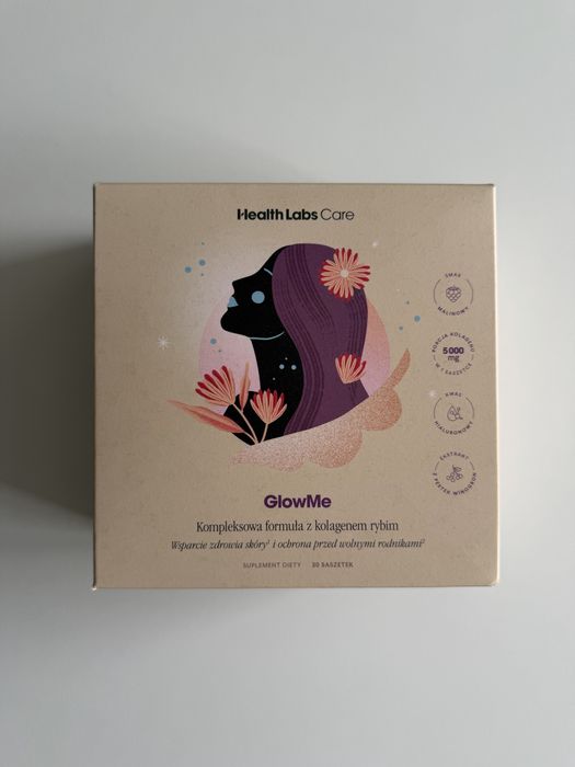 Okazja!! Glowme kolagen smak malinowy 30 saszetek healthlabs care