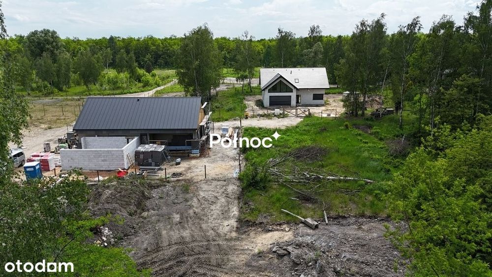 Działka 769 m² z projektem i PnB - Łagisza – pohled 4