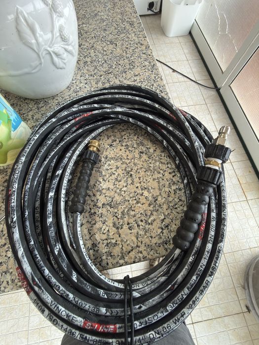 Mangueira Profissional Alta Pressão Vincke 20 Metros (225 BAR)