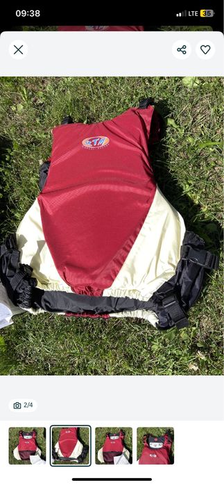 Kamizelka asekuracyjna kajak deska sup surfing