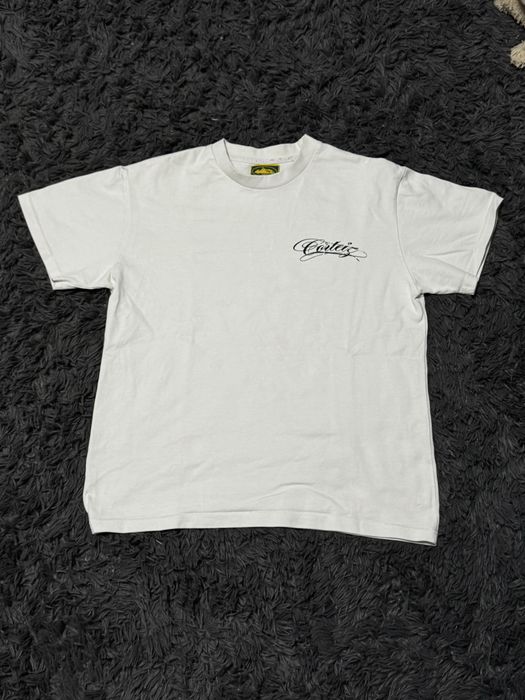 Corteiz T-shirt Script Biały Rozmiar M