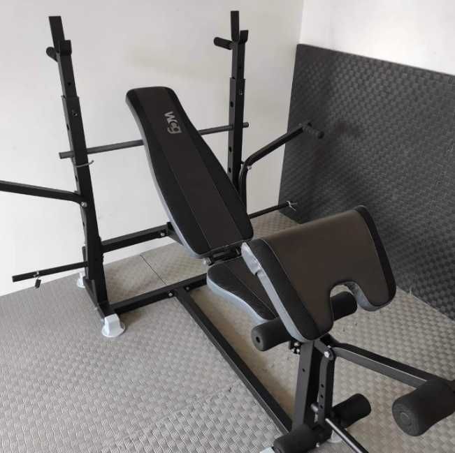 Лавка для жима тренировок под штангу Скамья жиму K99 Стойки Лава жим