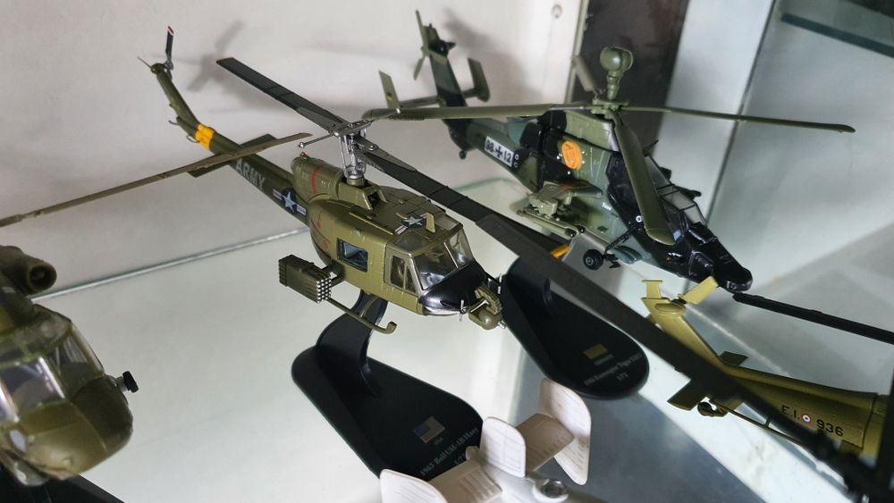 Helikoptery świata modele