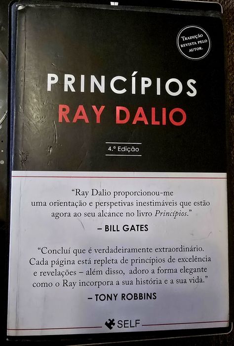 Livro "Princípios" de Ray Dalio