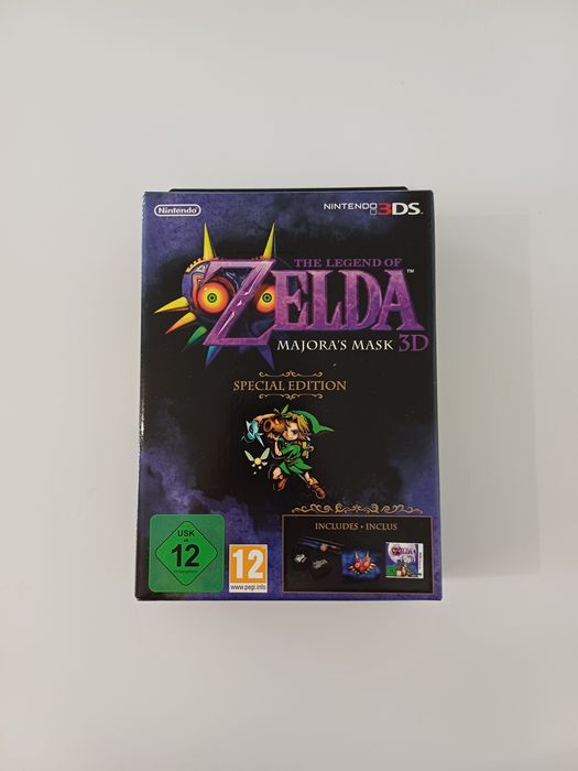 The Legend of Zelda Majora's Mask Collector's Edition Nintendo 3DS oryginalna angielska
