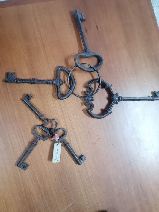 Chaves antigas - conjunto de 6