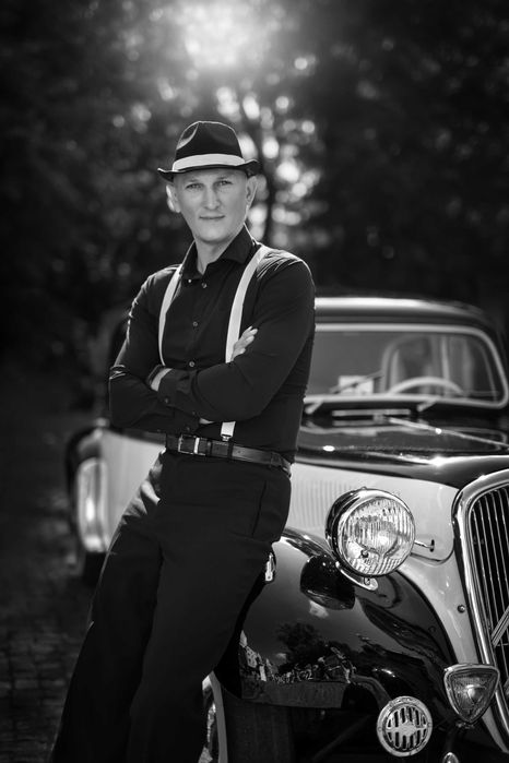 Auto do Ślubu - Wesele  przedwojenny 1938r