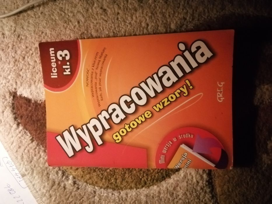 Wypracowania z języka polskiego