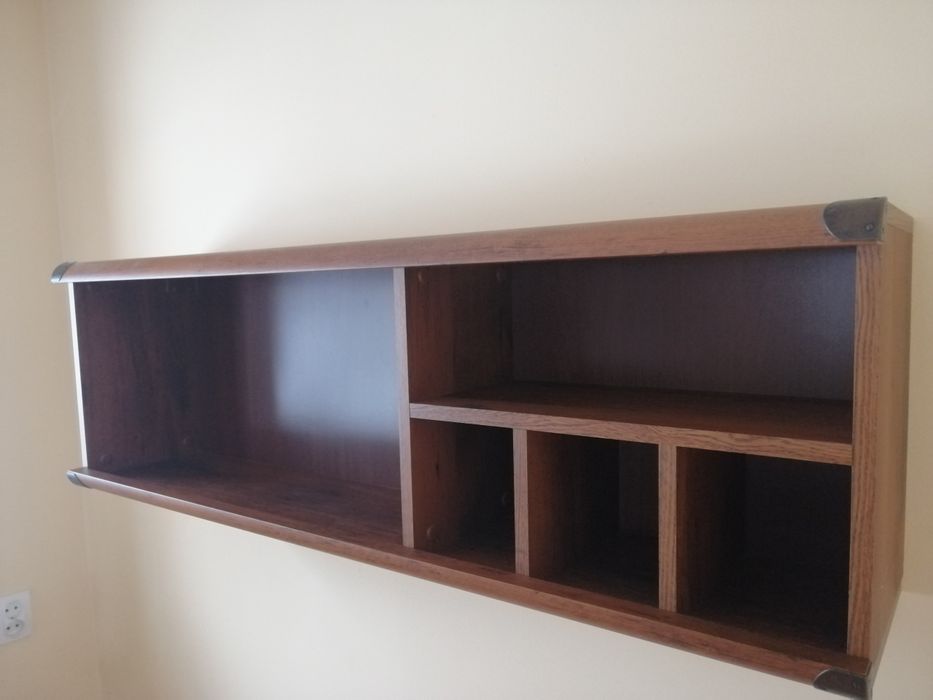 Szafka wisząca Indiana 120 cm otwarta dąb sutter
