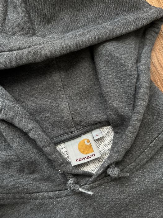 Худи Carhartt Оригінал Кофта з Капюшоном Чоловіча Кархарт Кофтина Сіра