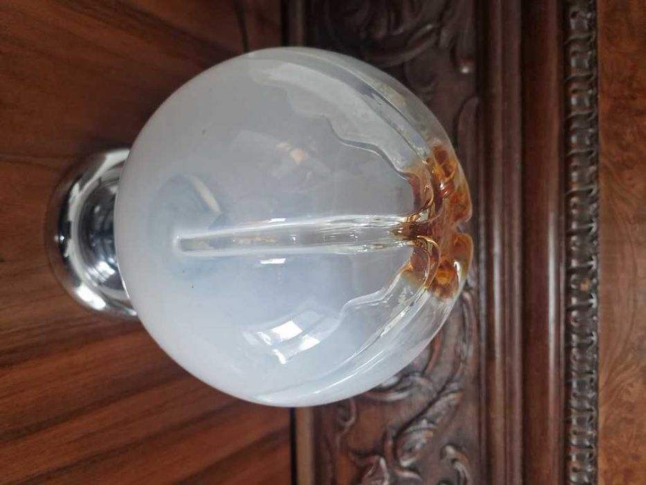 Lampka nocna stołowa Mazzega z wyspy Murano