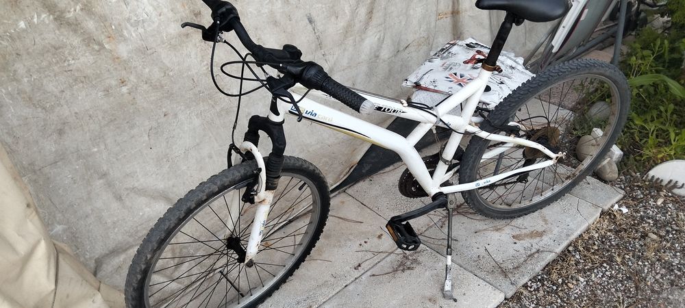Bicicleta usada.