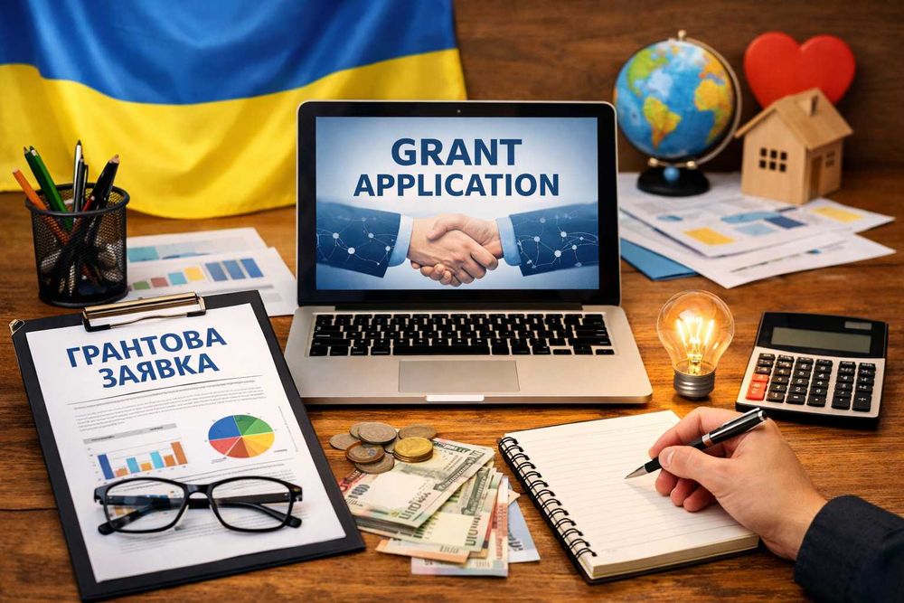 Розробка та заповнення грантових заявок для ГО та БО