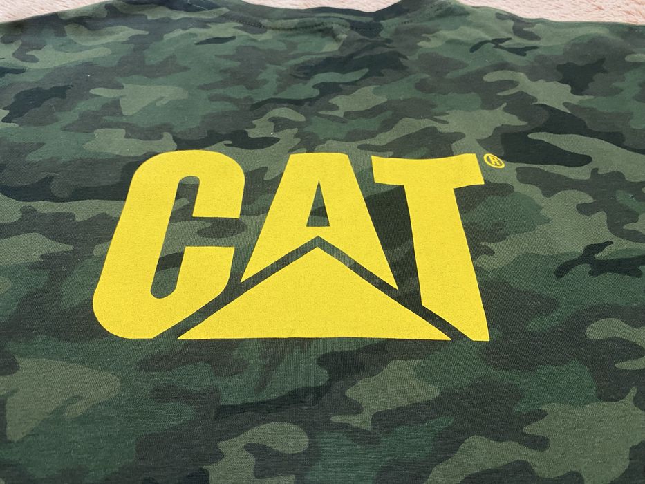 Koszulka CAT Caterpillar XL moro NOWA z metkami