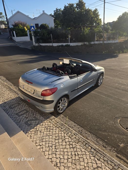 Peugeot 206 CC 1.6i edição especial Roland Garros ano2003 insp3/2027 troco — photo 2