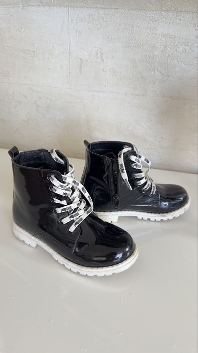 Черевики чорні лакові Dior 28,  18,5см