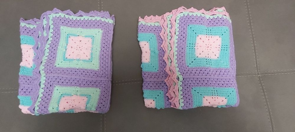 Плед дитячий, в'язаний крючком