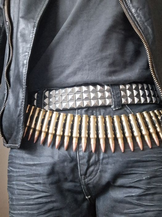 Bullet belt ammo belt pasek z nabojami dekoracyjny