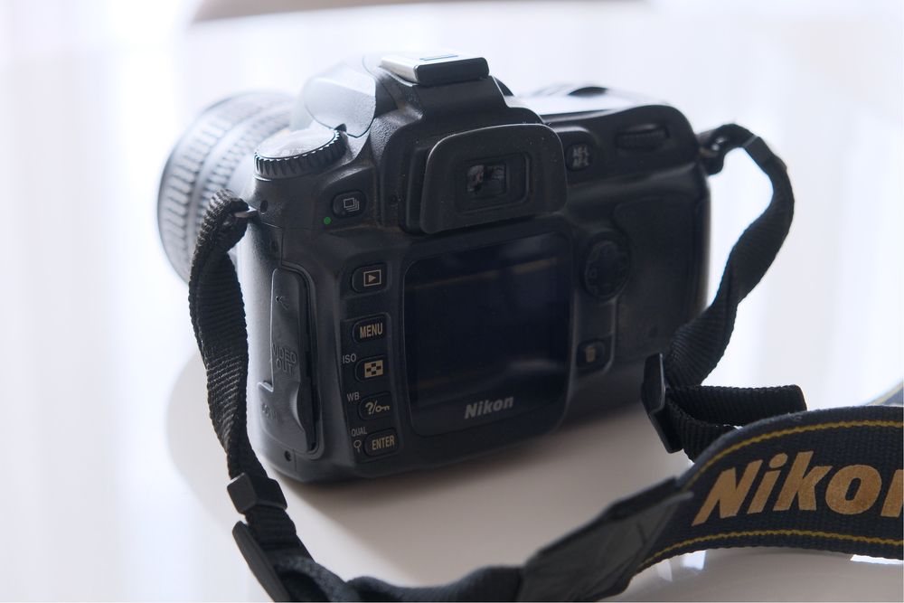 Aparat cyfrowy lustrzanka Nikon d50 + nikkor 18-70mm