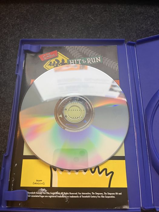 The Simpsons Hit & Run - Playstation 2 - Alemão