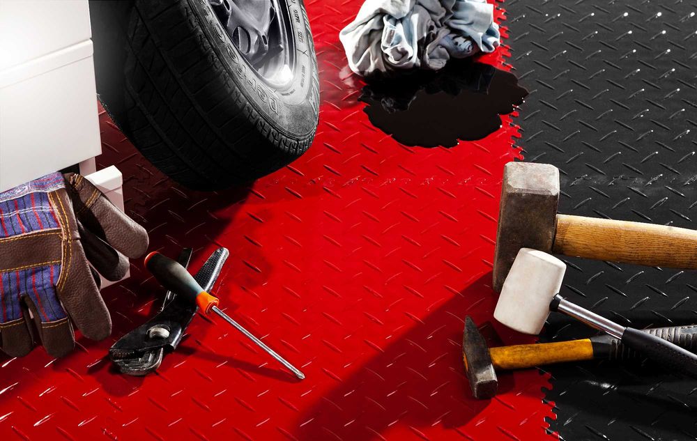 Płytki FORTELOCK - Szybko i bez klejenia - Podłoga techniczna