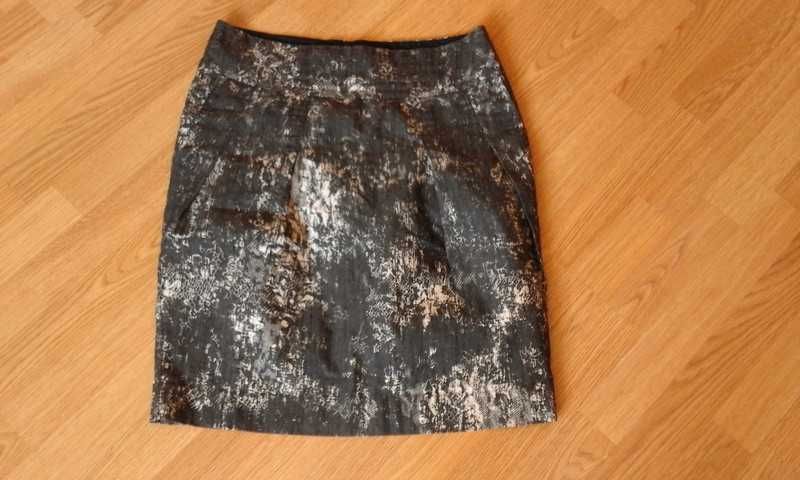spódnica szara bombka 40 42