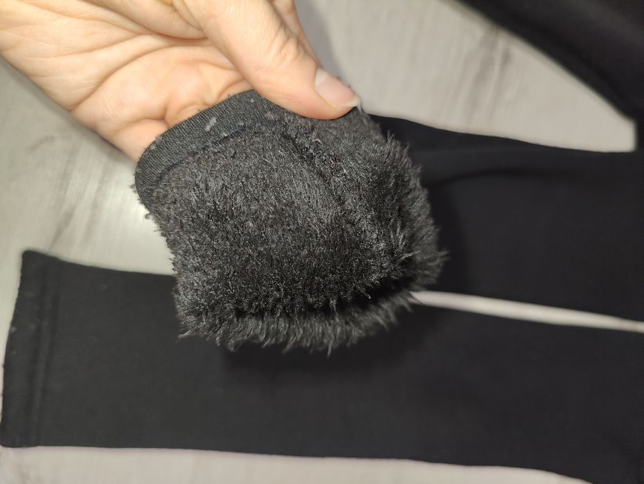 Лосіни на хутрі для двійні