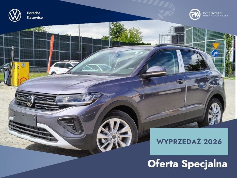 Volkswagen T-Cross Life Plus 1.0 TSI 116 KM DSG + wyposażenie dodtakowe w cenie