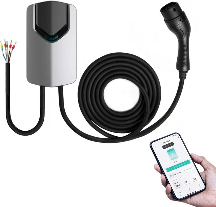 Wallbox Carregador 7kw/ 11kw/ 22 kw - 16/32A -Tipo2 Carros Eletricos -