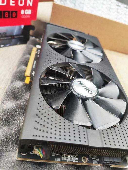 Видеокарта Sapphire Nitro+ RX 480 8Gb оверклок