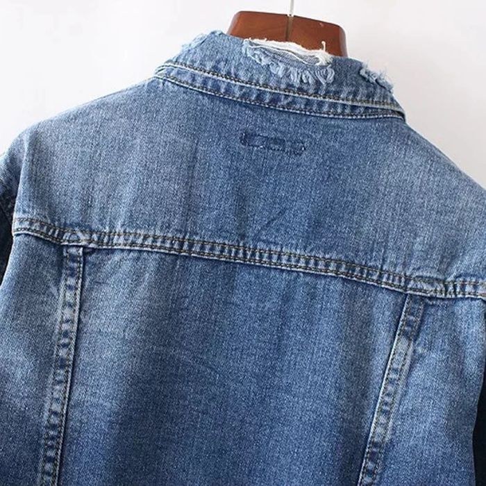 Nowa długa jeansowa katana w rozmiarze L