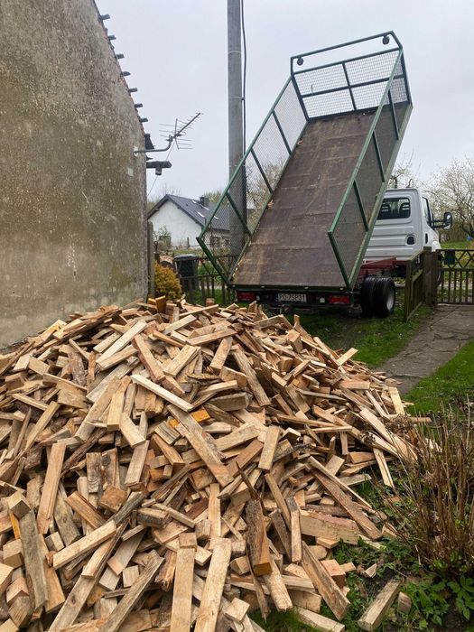Drewno opałowe drewno kominkowe zrzyny odpady tartaczne