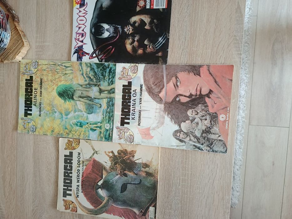 Zestaw komiksów z PRL-u