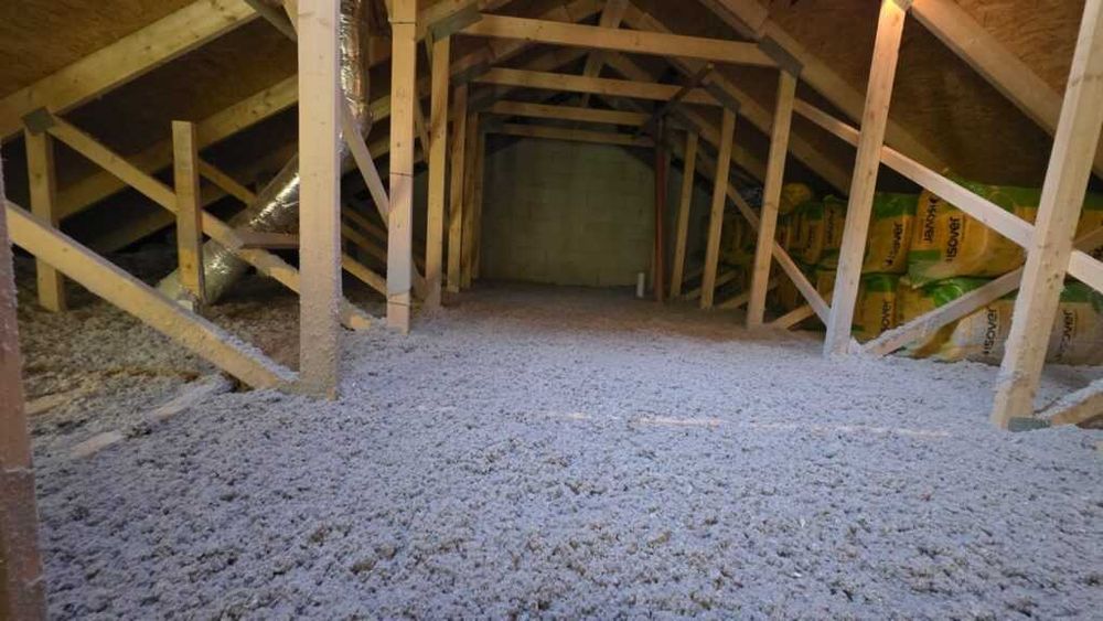 IZOLACJE WDMUCHIWANE Docieplanie Wełną Mineralną i Celulozą