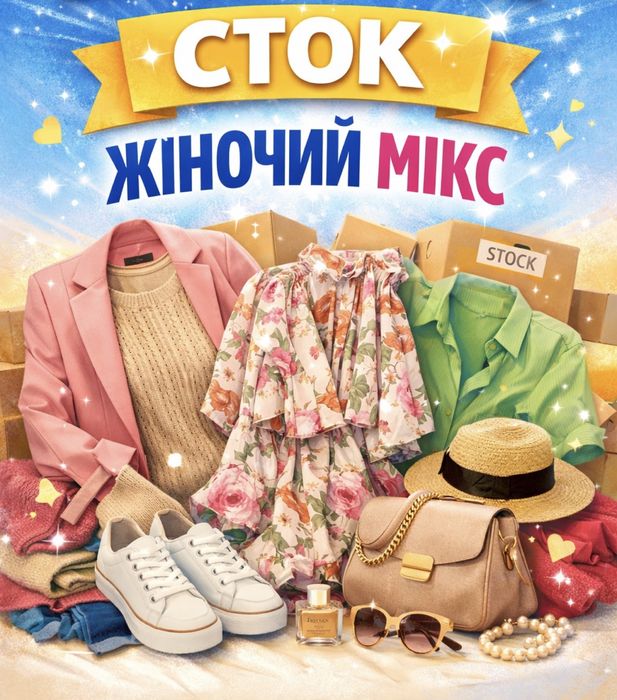 Сток одяг жіночий опт