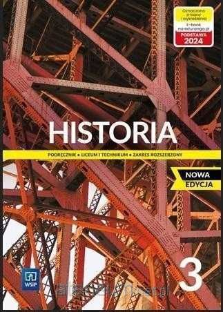 NOWA Historia 3 Podręcznik Zakres Rozszerzony PODSTAWA 2024 WSIP