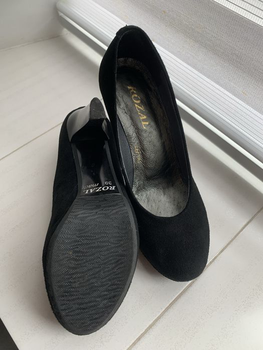 Замшеві жіночі туфлі 39 розмір