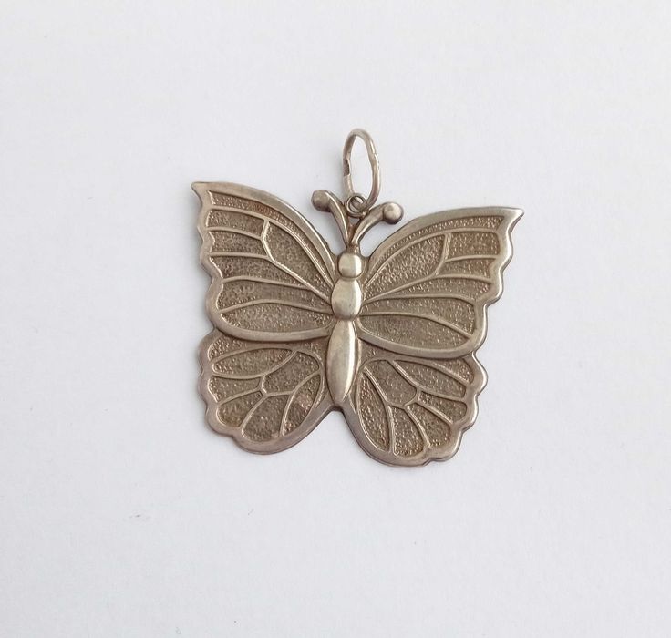 Кулон підвіска "Метелик" Срібло 925 проба. Вага 2,60 г. Вінтаж