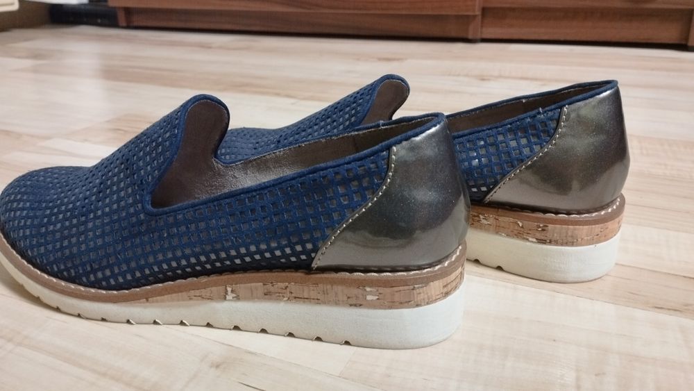 Buty damskie r. 39 Nowe, skórzane