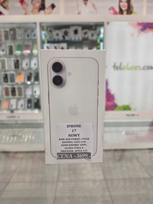 Iphone 17 256GB NOWY Telakces Felicity *Raty 0%