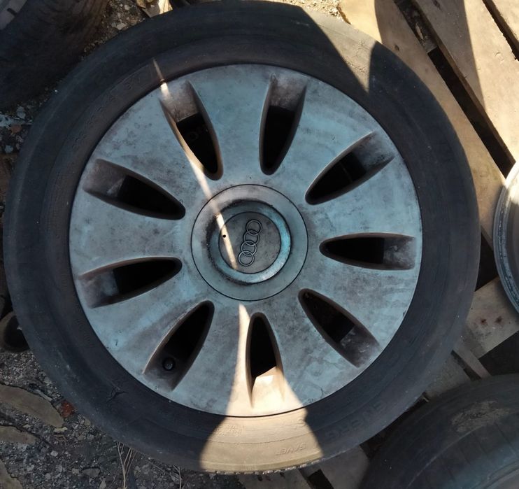 Jantes Audi R16 Com Pneus 225/50 Furação 5X112