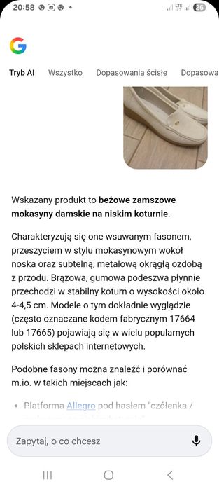Mokasyny SDS damskie
