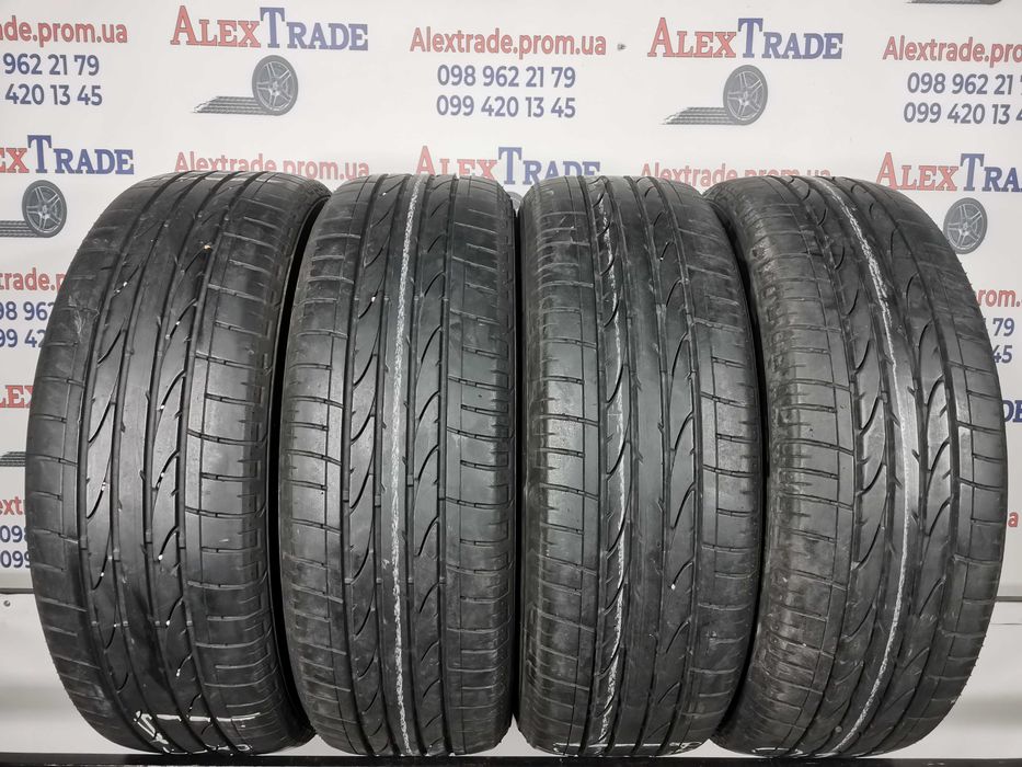 4 шт. 215/65 R17 Bridgestone Dueler H/P Sport літні шини вживані