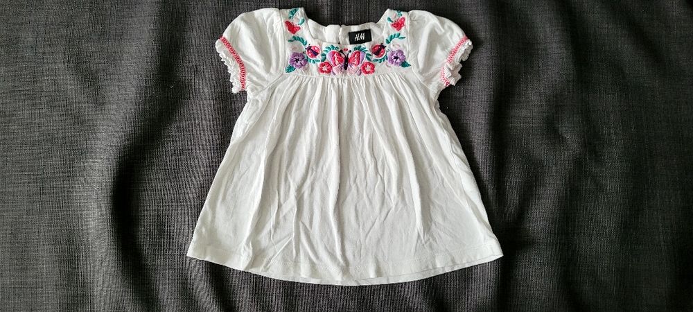 Koszulka w stylu boho h&m rozmiar 92