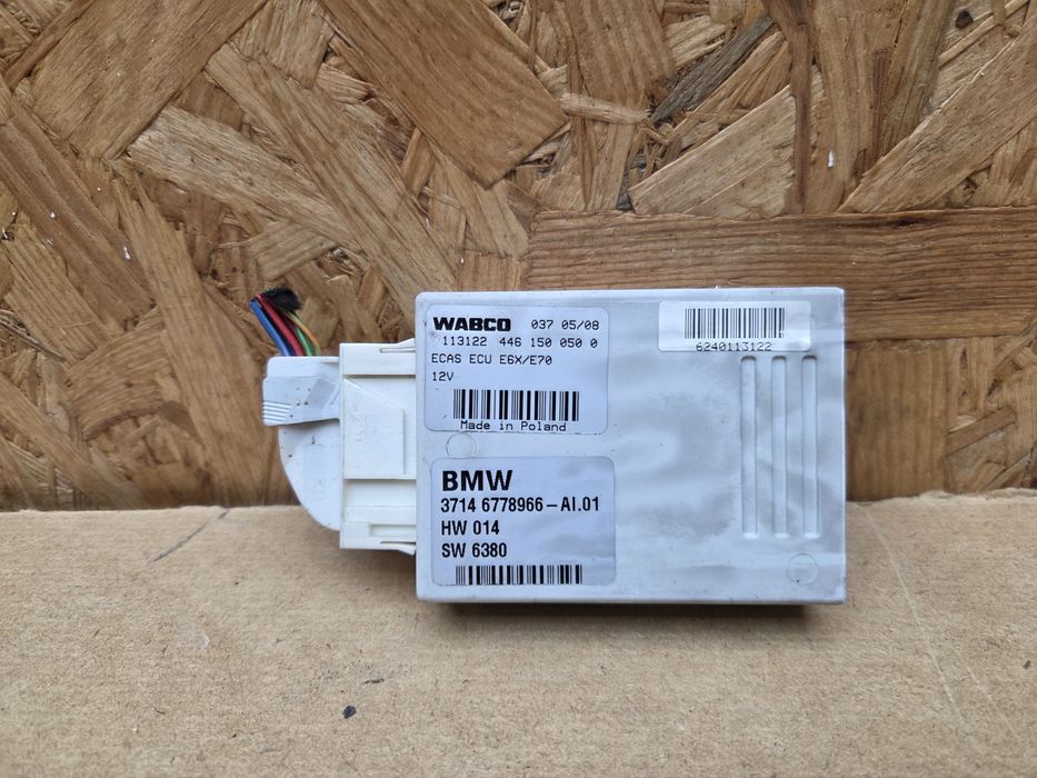 Moduł sterownik zawieszenie nivo BMW X5 e70 X6 e71 wabko
