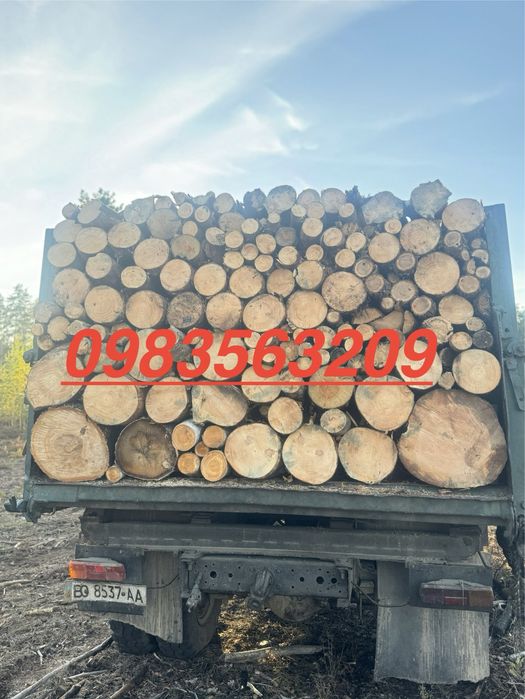 Дрова чурками по 30 см (рубані ) ЗІЛ 12 метрів 8 куб