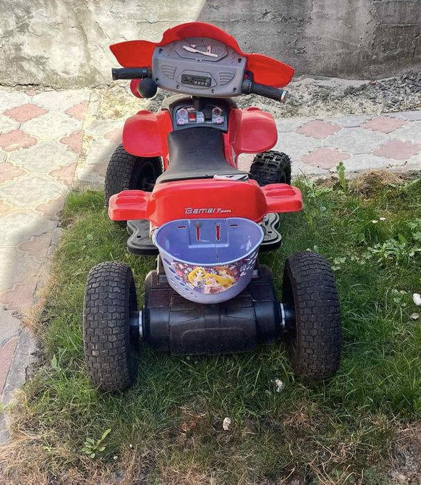 Електромобіль Квадроцикл мотоцикл електричний дитячий