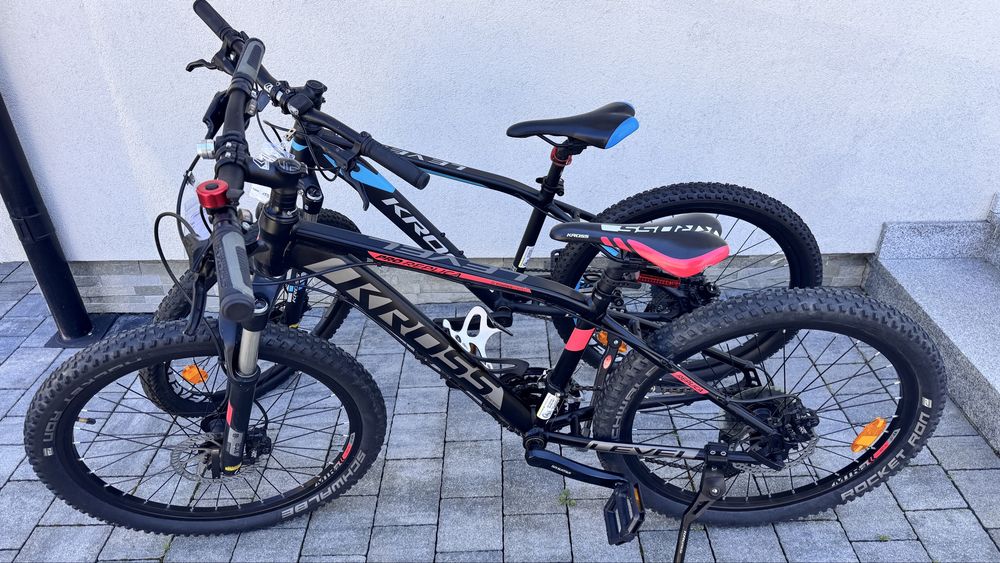Gwarancja! Super stan Kross Level koła 24” rama 14”