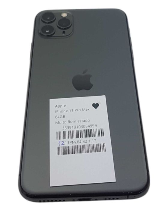 Apple Iphone 11 Pro Max (Várias Cores)-3 Anos de Garantia *Prestações*
